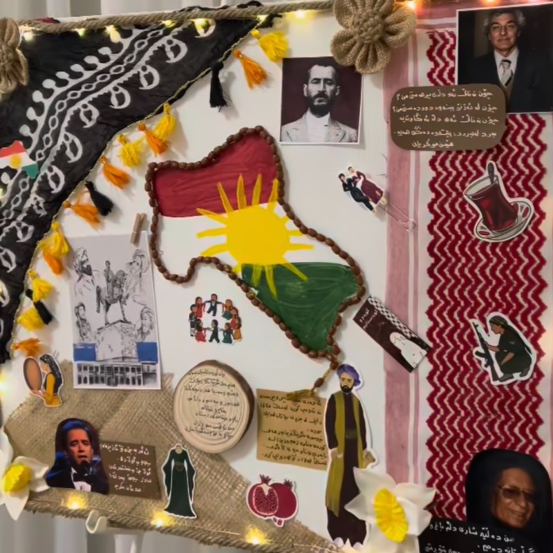 Kurdistan Handmade Poster